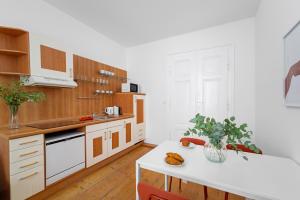 Kuchyň nebo kuchyňský kout v ubytování Enjoy Downtown Boutique Apartments #12 by Goodnite cz