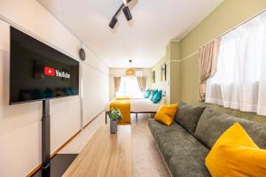 Et tv og/eller underholdning på アリタマンション日本橋