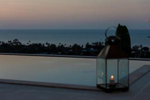 En generel havudsigt eller havudsigten taget fra lejligheden