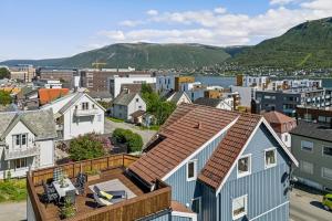 Landskap nær villaen