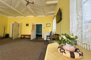 TV a/nebo společenská místnost v ubytování Hotel RON