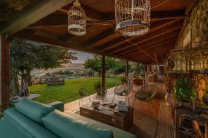 Posezení v ubytování Casale Giancesare Villa Agricola