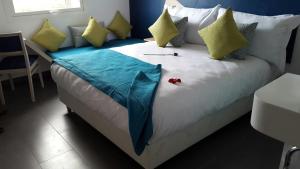 Postel nebo postele na pokoji v ubytování Relax Hôtel Oujda