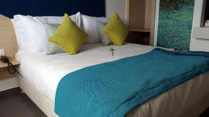 Postel nebo postele na pokoji v ubytování Relax Hôtel Oujda