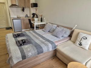 Kuchyň nebo kuchyňský kout v ubytování Benita Inn apartments + 17 fotografií