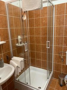 Kúpeľňa v ubytovaní Silver Shine Apartman