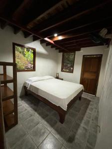 Letto o letti in una camera di Casa Susen