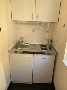 Kuchyňa alebo kuchynka v ubytovaní Silver Shine Apartman