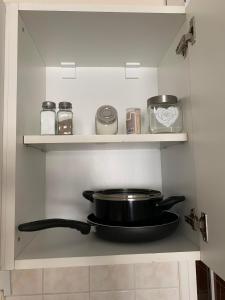 Kuchyňa alebo kuchynka v ubytovaní Silver Shine Apartman