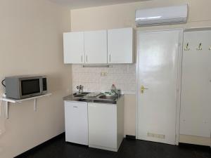Kuchyňa alebo kuchynka v ubytovaní Silver Shine Apartman