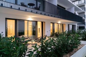 Zahrada ubytování Gold Garden Terrace Apartment