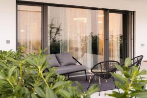 Zahrada ubytování Gold Garden Terrace Apartment