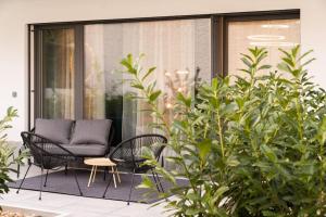 Zahrada ubytování Gold Garden Terrace Apartment