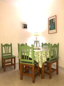 Χώρος καθιστικού στο Duplex in Menorca f