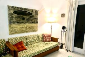 Χώρος καθιστικού στο Duplex in Menorca f