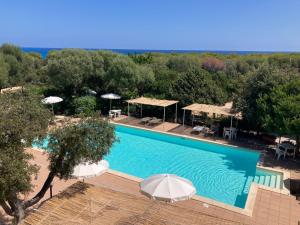 Bazén v ubytování Hotel Villa Campana nebo v jeho okolí