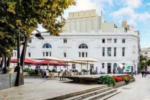 Budova, kde se apartmán nachází