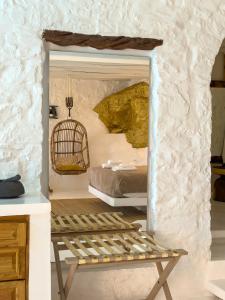 Ліжко або ліжка в номері Onar Suites & Villas