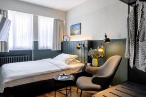 Ліжко або ліжка в номері City Hotel Biel Bienne Free Parking