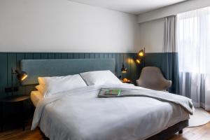Ліжко або ліжка в номері City Hotel Biel Bienne Free Parking