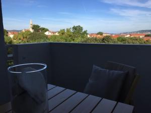 Balkón nebo terasa v ubytování Apartment Natasha