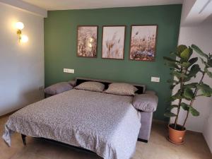 Postel nebo postele na pokoji v ubytování Apartamento playa DENIA