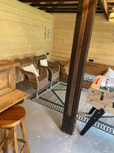Istumisnurk majutusasutuses Maison Patisson