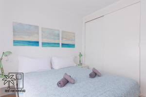 Posteľ alebo postele v izbe v ubytovaní Coral Sun Corralejo iRent Fuerteventura