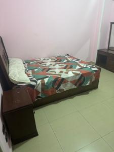 Katil atau katil-katil dalam bilik di Luxury Sea-view Apartment Alexandria