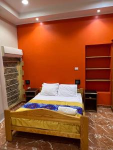 Postel nebo postele na pokoji v ubytování Golden Hotel Cairo + 26 fotografií