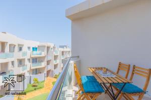 Balkón alebo terasa v ubytovaní Coral Sun Corralejo iRent Fuerteventura
