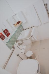 Koupelna v ubytování Grande Hotel Itaguaí