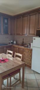 Kuchyň nebo kuchyňský kout v ubytování Villa LobRau
