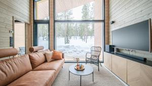 Et tv og/eller underholdning på Villa Saaga, Äkäslompolo, Ylläs