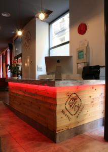 Hol lub recepcja w obiekcie Ok Hostel Madrid