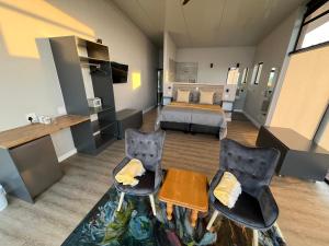 Posezení v ubytování Die Uitzicht Guesthouse - Knysna