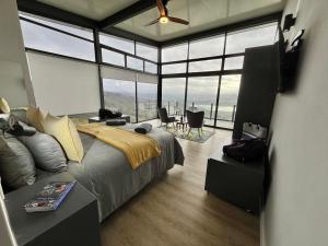Posezení v ubytování Die Uitzicht Guesthouse - Knysna