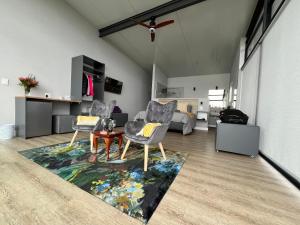 Posezení v ubytování Die Uitzicht Guesthouse - Knysna