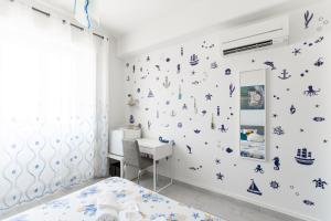 Postel nebo postele na pokoji v ubytování B&B VistaMare