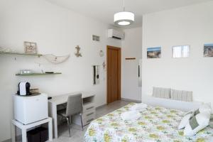 Postel nebo postele na pokoji v ubytování B&B VistaMare