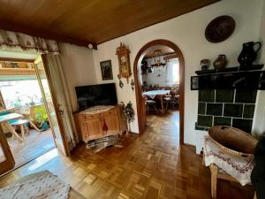 TV a/nebo společenská místnost v ubytování Ferienwohnung