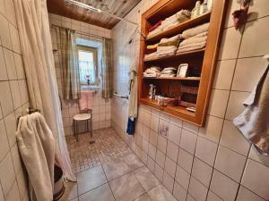 Koupelna v ubytování Ferienwohnung