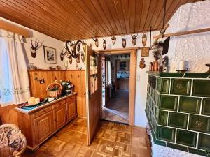 Kuchyň nebo kuchyňský kout v ubytování Ferienwohnung
