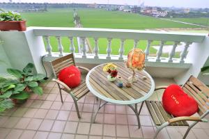 Balcone o terrazza di Flower Bird House B&B