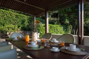 Jídlo v vily nebo okolí