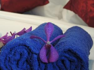 Ein Bett oder Betten in einem Zimmer der Unterkunft Royal Agate Beach Resort