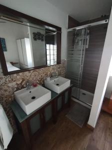 Koupelna v ubytování Casa rural con encanto