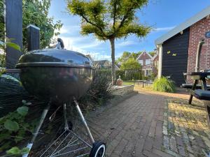 Gril dostupný pro hosty v bed and breakfast