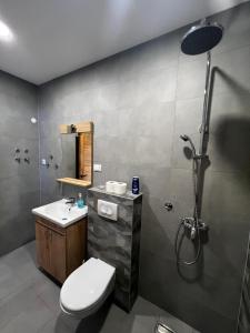 Ένα μπάνιο στο Apartmani Ristanović Užice