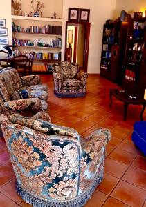Khu vực ghế ngồi tại Villa Giovina Mondello +26 ảnh